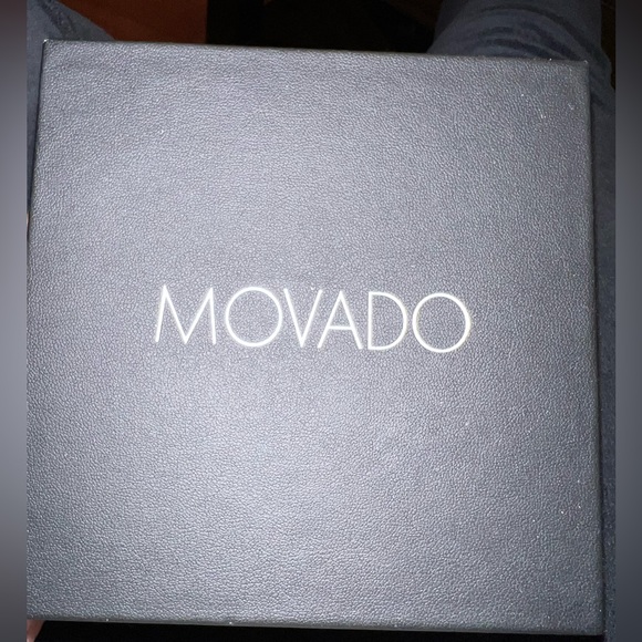 Movado Sapphire Silver Mirror Dial Ladies Watch 0607213 - Picture 8 of 8